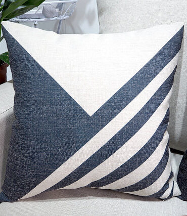 Geometric cushion cover-27B