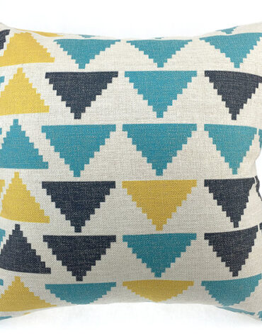 18x18 Inch Geometric Cushion Cover