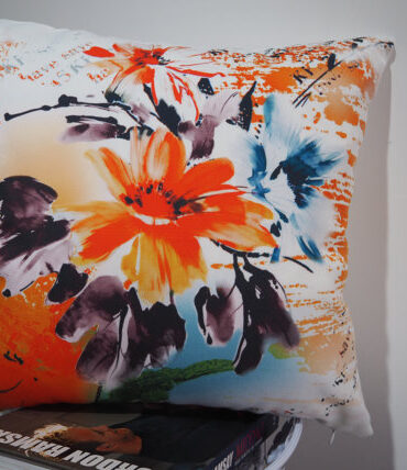 18x18 floral cushion cover